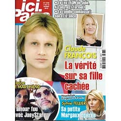 ICI PARIS n°3788 07/02/2018  Claude François/ Le Marchand/ S.Tellier/ Angelina Jolie/ Natalie Wood