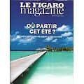 LE FIGARO MAGAZINE n°22884 09/03/2018  Où partir cet été?/ île Principe/ Ambassade d'Allemagne/ Revanche des littéraires/ Musical "Chigaco"