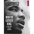 TELERAMA n°3557 17/03/2018  Martin Luther King, 50 ans après/ Oulitskaïa/ Bernstein/ JC Carrière/ Lemma