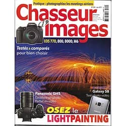 CHASSEUR D'IMAGES (Pocket) n°394 juin 2017  Osez le lightpainting/ Comparatif des EOS/ Meetings aériens