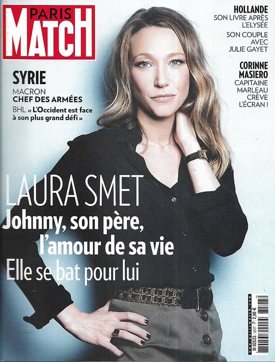 PARIS MATCH n°3597 19/04/2018  Laura Smet/ Macron chef des armées/ Hollande/ Universités/ Cannabis/ Rockefeller