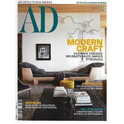 AD ARCHITECTURAL DIGEST n°148 mai-juin 2018   La maison de De Generes & Rossi/ Modern craft/ Style néo-andin/ Salle de bains