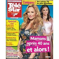 TELE STAR n°2179 07/07/2018  Maman après 40 ans/ Pékin Express/ Charlize Theron/ Céline Dion/ Tour de France