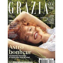 GRAZIA (pocket) n°453 29/06/2018  Astro bonheur/ Fashion week hommes/ Saul leiter/ Bergères de France/ Tokyo