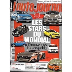 L'AUTO-JOURNAL n°864 20/09/2012  Stars du Mondial de l'Automobile/ Berlines compactes/ Ferrari F12 Berlinetta