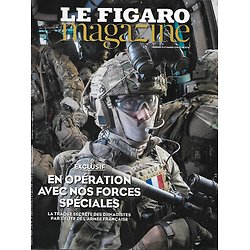LE FIGARO MAGAZINE n°22836 12/01/2018  En opération avec nos forces spéciales/ les énigmes de l'Histoire de France