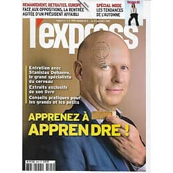 L'EXPRESS n°3505 05/09/2018  Apprenez à apprendre!/ Les opposants à Macron/ Agnès B., chic et rebelle/ Rentrée: séries à voir/ L'invasion des nuisibles