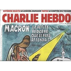 CHARLIE HEBDO n°1263 05/10/2016  Macron: la petite bergère que le pays attendait