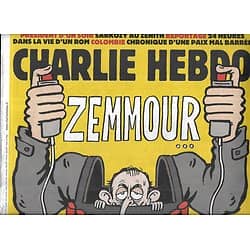 CHARLIE HEBDO n°1264 12/10/2016  Zemmour: sors de là si t'es un homme!