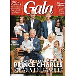 GALA n°1328 21/11/2018  Prince Charles, 70 ans en famille/ Michelle Obama/ Jessica Chastain/ Thomas Pesquet/ Michael Jackson/ Spécial joaillerie