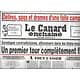 LE CANARD ENCHAINE n°5034 19/04/2017 1er Tour élection présidentielle fou!/ Folle campagne