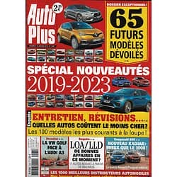 AUTO PLUS n°1585 18/01/2019  Spécial nouveautés 2019-2023/ Entretien, révisions: les autos les moins chères