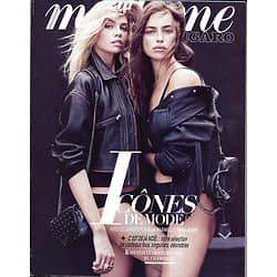 MADAME FIGARO n°23098 16/11/2018  Stella Maxwell & Irina Shayk, icônes de mode/ Jane Fonda l'engagée/ 100% Laure Calamy/ Mode; l'ère de l'artification/ Spécial champagne