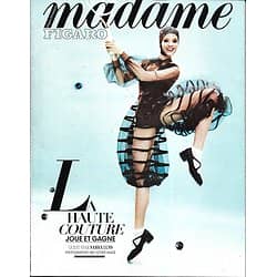 MADAME FIGARO n°23174 15/02/2019  Haute couture/ Sasha Luss/ Saoirse Ronan/ Césars/ Tara Westover/ François Ozon