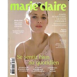MARIE CLAIRE (pocket) n°802 juin 2019  Marion Cotillard/ Se sentir bien au quotidien/ Ecologie/ Spécial couple