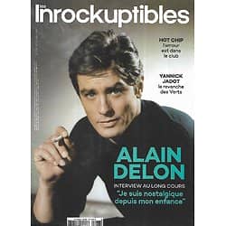 LES INROCKUPTIBLES n°1228 12/06/2019  Alain Delon, la légende/ Yannick Jadot/ Hot Chip/ Assayas/ Refn