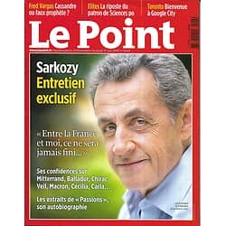 LE POINT n°2443 27/06/2019  Sarkozy: entretien exclusif/ Toronto: Google city/ William Boyd/ Fred Vargas