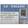 LE FIGARO n°23245 10/05/2019  Européennes & populistes/ Tribunal de Bobigny/ Uber/ Robert Wilson