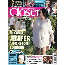 CLOSER n°463 25/04/2014  Jenifer/ Renaud/ Hollande/ Anastacia/ "Qui veut épouser mon fils?"