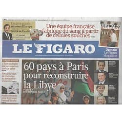 LE FIGARO n°20865 02/09/2011  Reconstruire la Libye/ Guerre des prix dans le mobile/ "Carnage" de Polanski