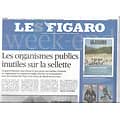 LE FIGARO n°23257 24/05/2019  Fin des comités inutiles/ Elections Européennes/ Chasse aux éléphants/ Cannes "Sybil"
