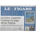 LE FIGARO n°23294 06/07/2019  Grèce: fin de Tsipras/ Applis nutritionnelles/ Tour de France/ Fendi/ Rodin & Maillol