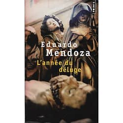 "L'année du déluge" Eduardo Mendoza/ Bon état/ Livre poche
