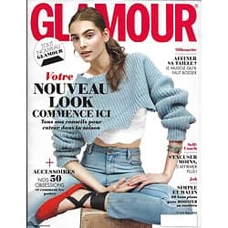 GLAMOUR n°144 mars 2016  Votre Nouveau Look/ Constance Jablonski/ Césars/ Natalie Portman