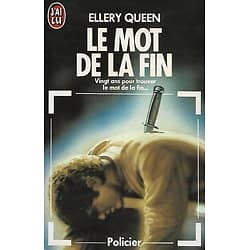 "Le mot de la fin" Ellery Queen/ 1985/ Livre poche