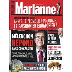 MARIANNE n°1157 17/05/2019  Mélenchon répond/ Nouveau dumping social/ Extinction des insectes/ A Guernesey avec Hugo