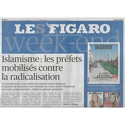 LE FIGARO n°21418 29/11/2019  Islamisme: les préfets mobilisés/ David Beckham/ Etoile à neutrons/ Amérique latine en crise