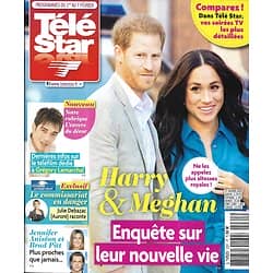 TELE STAR n°2261 01/02/2020  Harry & Meghan/ Grégory Lemarchal/ Aniston &Pitt/ "Demain nous appartient"/ Anne Parillaud/ pascal obispo