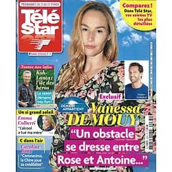 TELE STAR n°2263 15/02/2020  Vanessa Demouy "Demain nous appartient"/ "Koh-Lanta"/ Corinne Masiero/ Emma Colberti/ Camille Combal