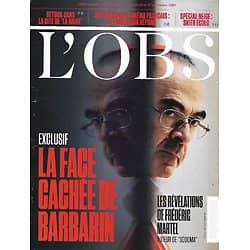 L'OBS n°2872 21/11/2019  La face cachée de Barbarin/ #MeToo & le cinéma français/ Une révolte planétaire/ Spécial Neige/ Banlieues, toujours "La Haine"