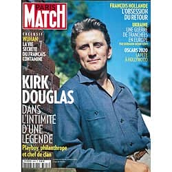 PARIS MATCH n°3693 13/02/2020  Kirk Douglas, dans l'intimité d'une légende/ Oscars 2020, fête à Hollywood/ Donbass, guerre de tranchées