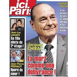 ICI PARIS n°3874 28/109/2019  Hommage à Jacques Chirac, numéro spécial/ Dave/ Harry & Meghan