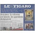 LE FIGARO n°23464 24/01/2020  Réforme des retraites/ Epidémie en Chine/ Lille/ Antisémitisme/ Taxe Gafa/ Wagner/ Gaultier