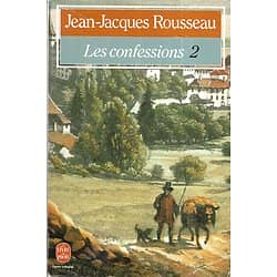 "Les Confessions 2" Jean-Jacques Rousseau/ Bon état/ Livre poche