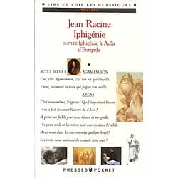 "Iphigénie" Jean Racine/ Très bon état/ Livre poche
