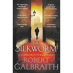 "Cormoran Strike, Tome 2: The silkworm" Robert Galbraith/ Très bon état/ Livre broché moyen format