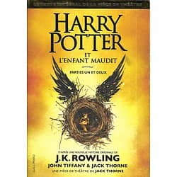 "Harry Potter et l'enfant maudit" J.K. Rowling/ Très bon état/ Livre grand format