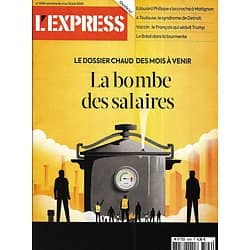 L'EXPRESS n°3596 04/06/2020  La bombe des salaires/ Le Brésil dans la tourmente/ L'immunité/ Toulouse, le syndrome de Detroit