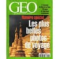 GEO n°212 octobre 1996    Numéro Spécial: Les Plus Belles Photos de Voyage