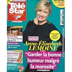 TELE STAR n°2291 29/08/2020  Anne-Elisabeth Lemoine/ "Grand Hôtel"/ Reese Witherspoon/ Samuel Le Bihan/ Hélène de Fougerolles