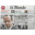 LE MONDE n°21650 27/08/2014  Nouveau gouvernement de Hollande/ Arnaud Montebourg/ Sonde Rosetta/ Henri de Castries