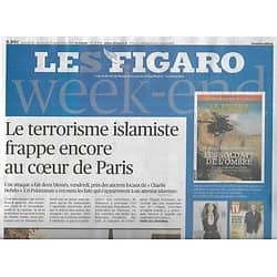 LE FIGARO n°23667 27/09/2020  Attentat près de "Charlie Hebdo"/ Epidémie: fronde des élus locaux/Comment réinventer le voyage?/ Envolée de la dette/ S'installer à la campagne