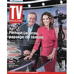 TV MAGAZINE 22/11/2020 n°1764  Pernaut-Lacarrau, passage de témoin/ Nagui/ Ophélie Meunier/ Thilleman & Arbelaez
