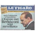 LE FIGARO n°20919 04/11/2011  L'Europe met Berlusconi sous pression/ G20/ Crise grecque/ Cirque du Soleil/ Eveil politique de l'Inde