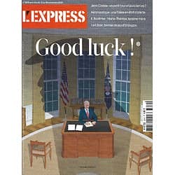L'EXPRESS n°3619 12/11/2020  Good luck Joe Biden!/ Payer moins d'impôts/ Nouveau visage du terrorisme/ Révoltés du confinement