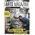 ARTS MAGAZINE n°63 mars 2012  Jeunes artistes, mode d'emploi/ Picasso/ Tim Burton/ Artemisia/ David Hockney/ la Vienne de Klimt